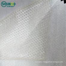 High Quality Two Layers Adhesive PA Web Net with Non Woven Release Paper for Bonding Clothing Metal Clothing